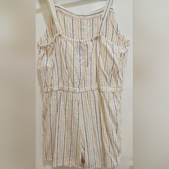 Girls linen romper - Picture 2 of 6
